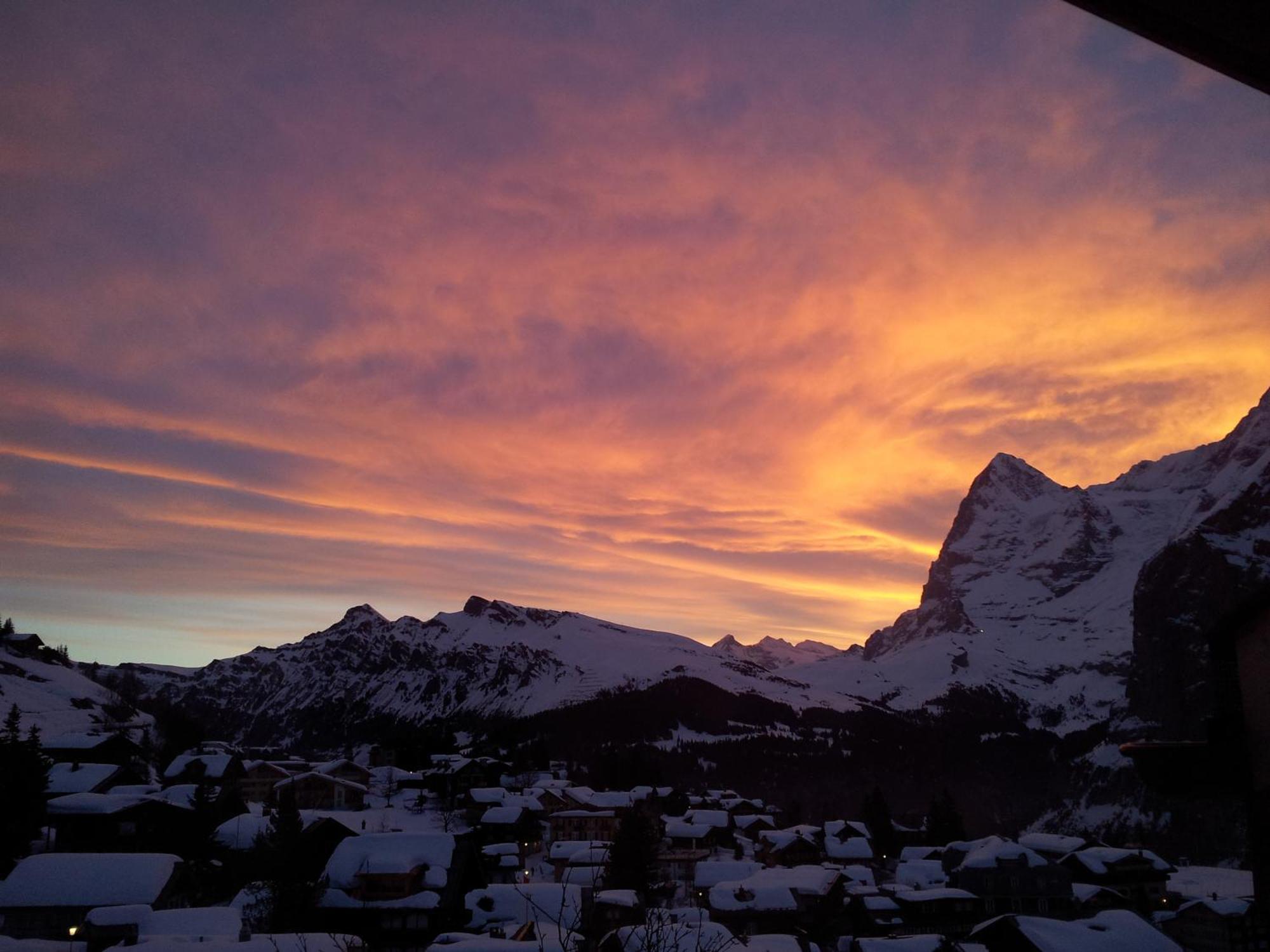 Chalet Schoenbuehl Mürren Exterior foto