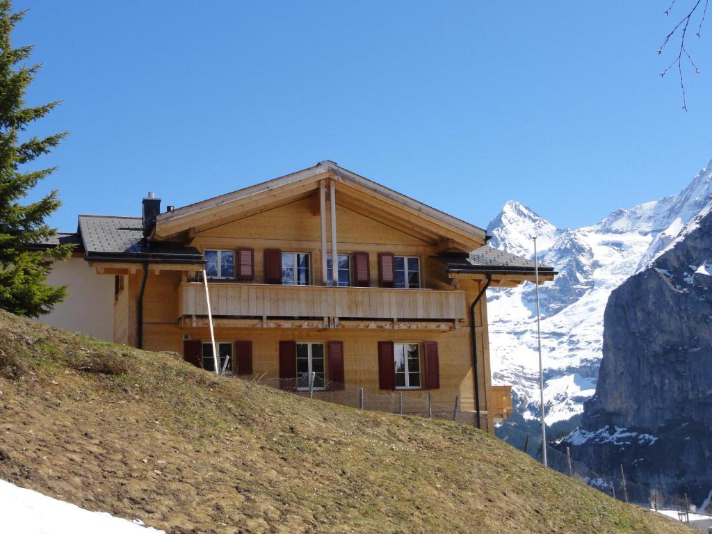 Chalet Schoenbuehl Mürren Exterior foto
