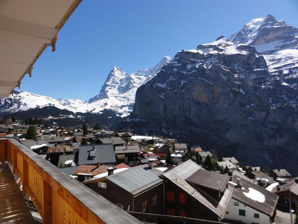Chalet Schoenbuehl Mürren Exterior foto